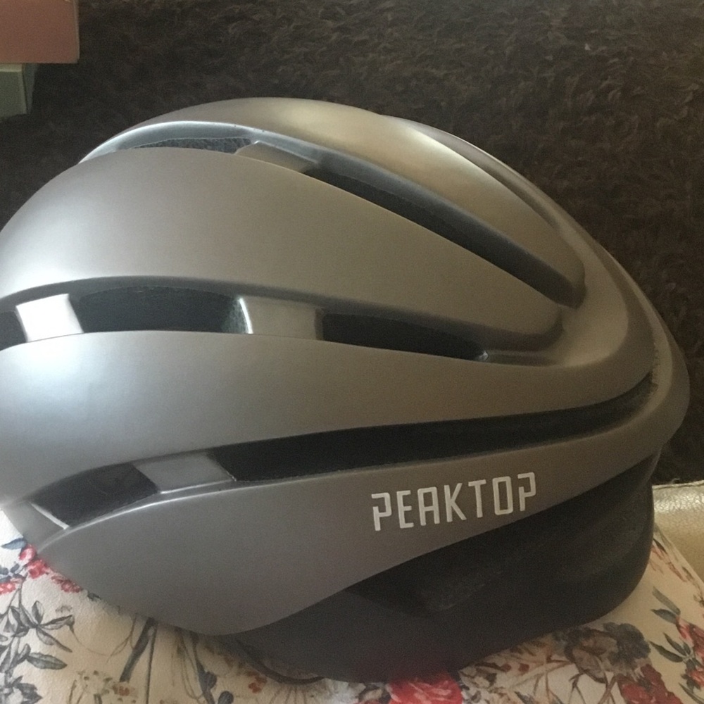 Road Bike Helmet Men Women 16 Vents Lightweight Adjustable Adult Large Gray
